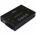StarTech.com 1:1 Standalone Hard Drive and USB Flash Disk Duplicator and Eraser, USB Thumb Drive and SATA HDD/SSD Disk Cloner and Eraser, Hardrive Copier/Sanitizer/Wiper, LCD display, TAA