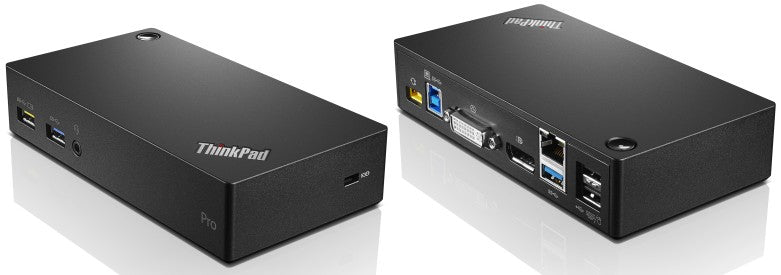 Lenovo 40A70045IT laptop dock/port replicator Wired USB 3.2 Gen 1 (3.1 Gen 1) Type-B Black
