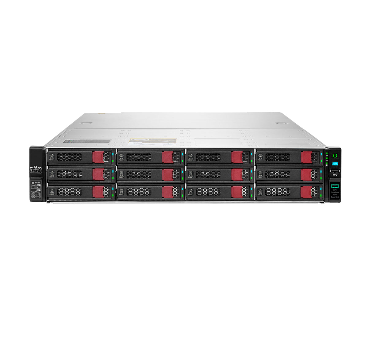 HPE StoreEasy 1670 Expanded Storage NAS Rack (2U) Intel Xeon Silver 4309Y 32 GB DDR4 0 TB Windows Server IoT 2022