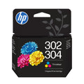 HP B7RT6AE/302/304 Printhead cartridge color, 100 pages ISO/IEC 24711 for HP DeskJet 1110/2130/2620/3720/OfficeJet 5200