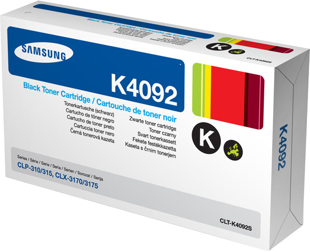 HP SU138A/CLT-K4092S Toner black, 1.5K pages ISO/IEC 19798 for Samsung CLP-310