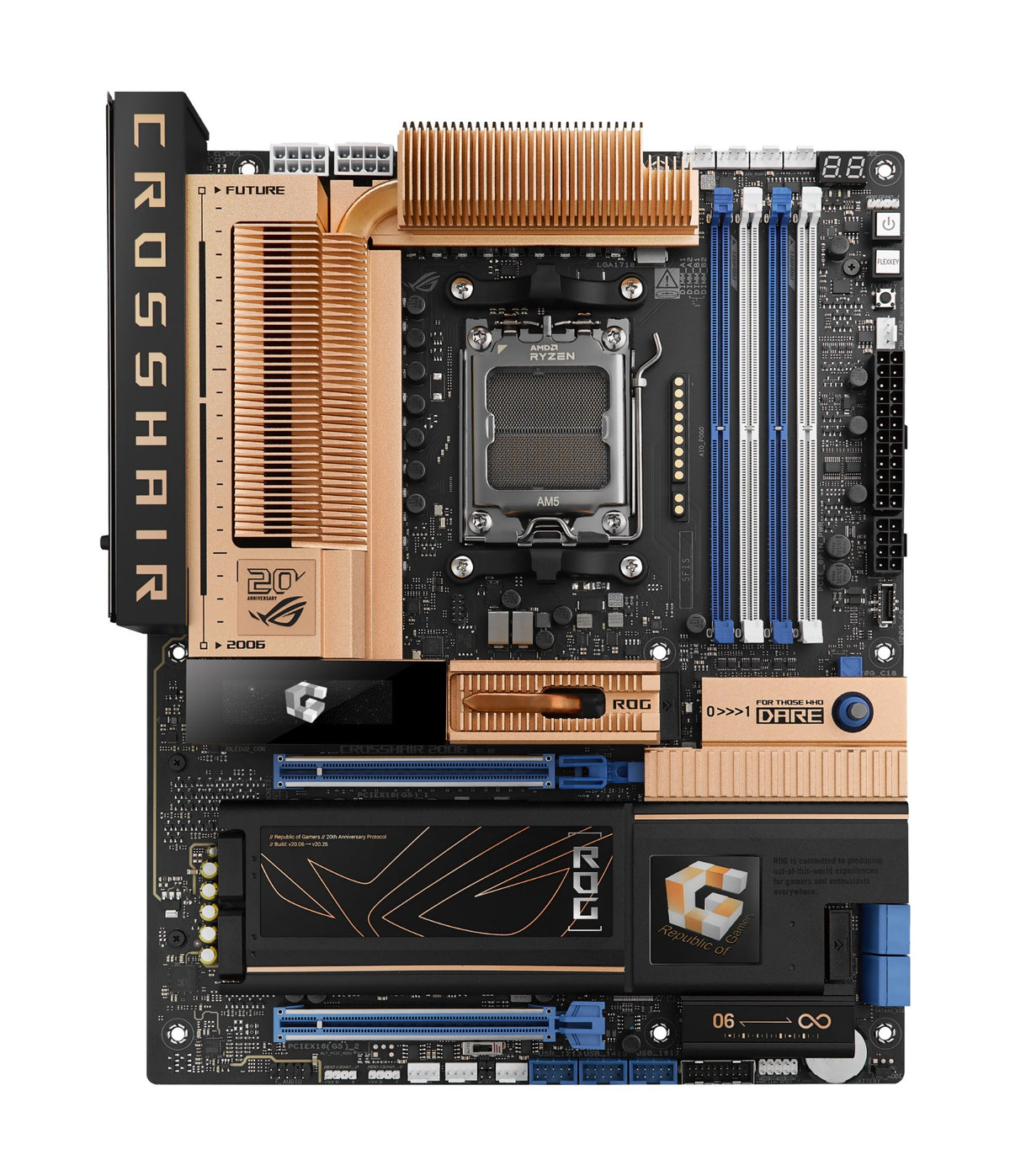 ASUS ROG CROSSHAIR 2006 AMD X870E Socket AM5 ATX