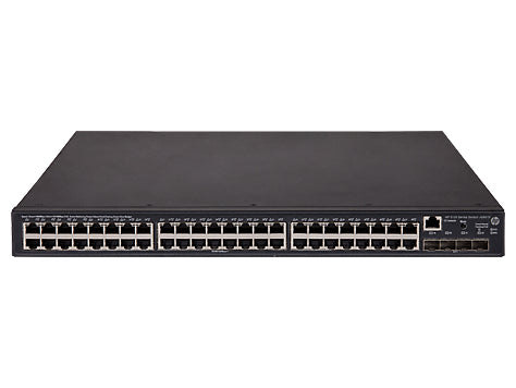 HPE FlexNetwork 5130 48G PoE+ 4SFP+ (370W) EI Managed L3 Gigabit Ethernet (10/100/1000) Power over Ethernet (PoE) 1U Black