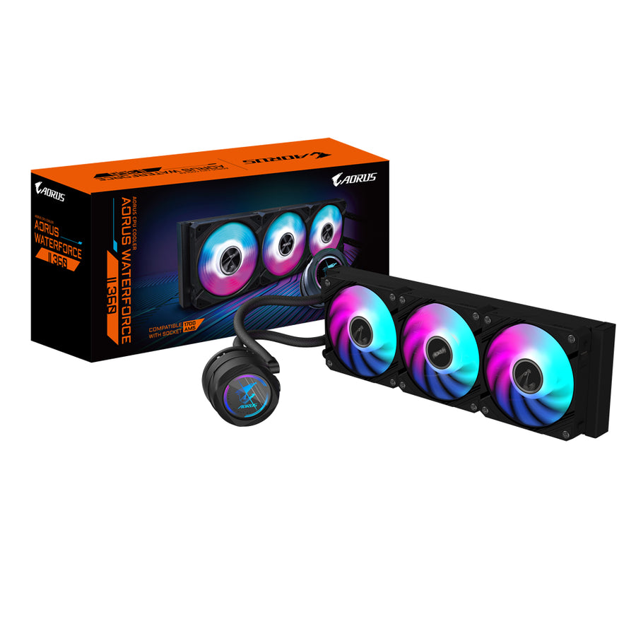 GIGABYTE AORUS WATERFORCE II 360 AIO Liquid CPU Cooler