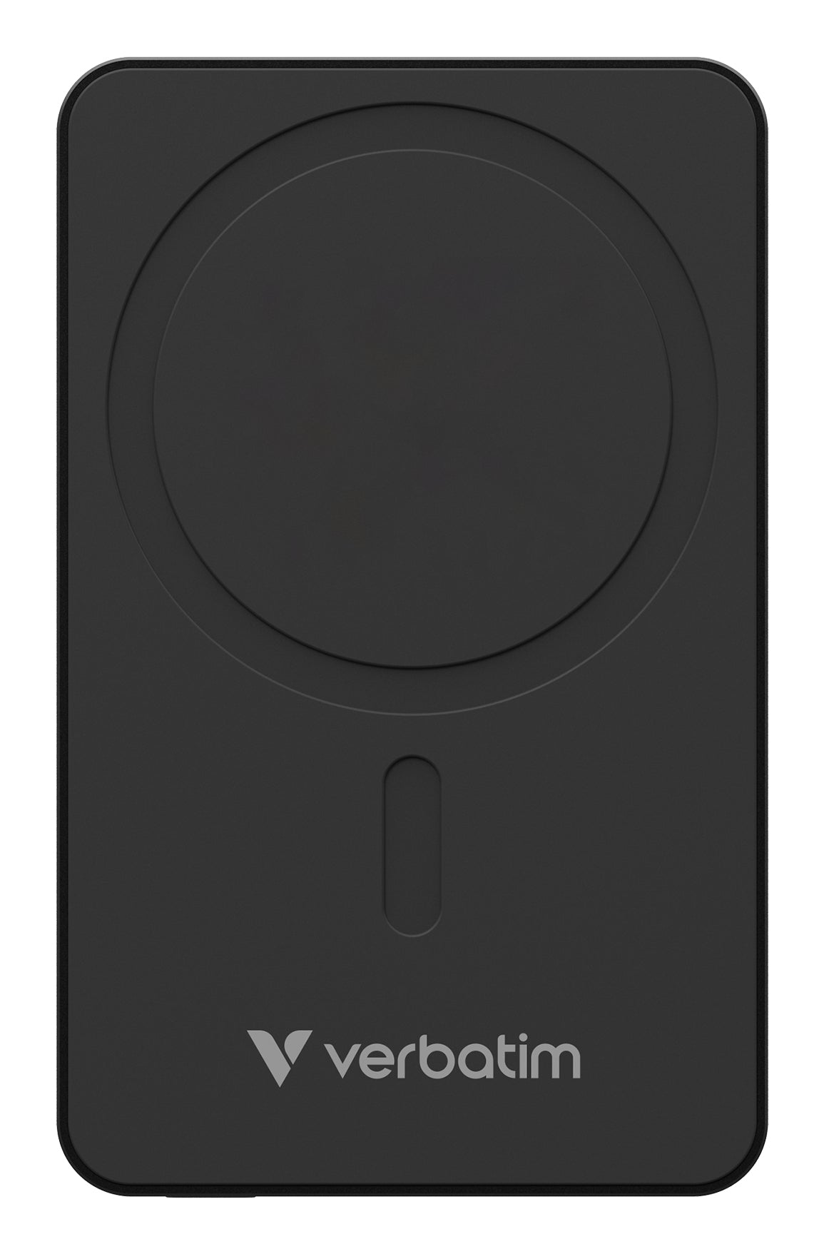 Verbatim Charge 'n' Go Essentials Magnetic Wireless Power Bank 5000 mAh Black