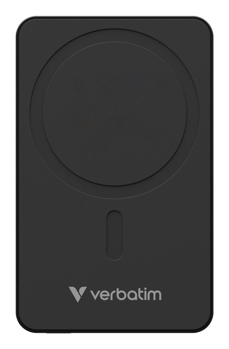 Verbatim Charge 'n' Go Essentials Magnetic Wireless Power Bank 5000 mAh Black