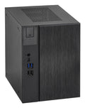 Asrock DeskMeet X300 8L sized PC Black AMD X300 Socket AM4