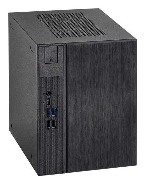 Asrock DeskMeet X300 8L sized PC Black AMD X300 Socket AM4