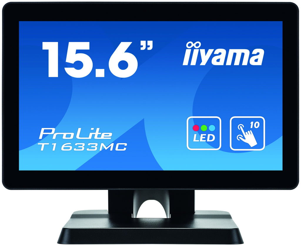iiyama T1633MC-B1 POS monitor 39.6 cm (15.6") 1366 x 768 pixels Touchscreen