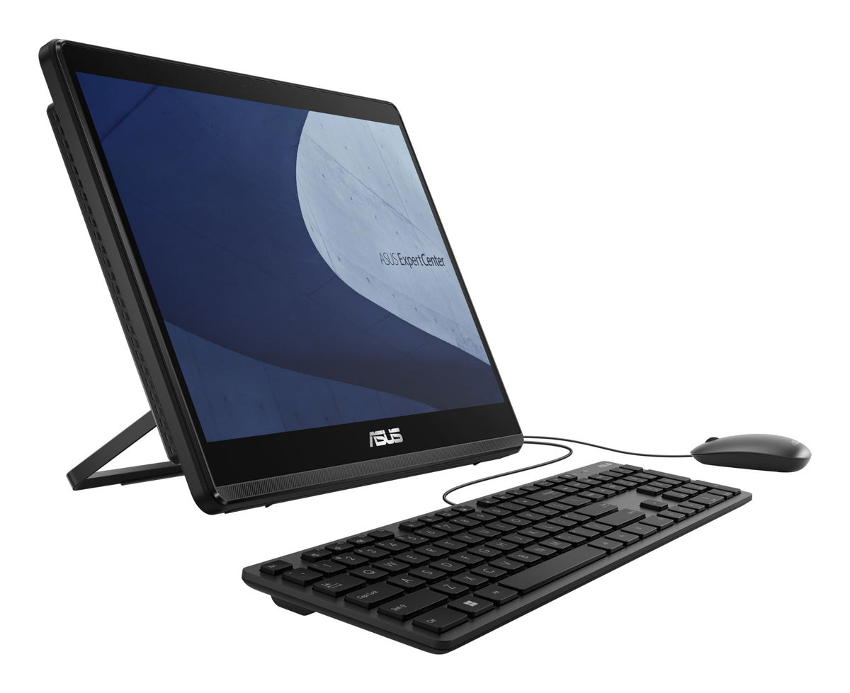 ASUS ExpertCenter E1 AiO E1600WKAT-BMR109X Intel� Celeron� N N4500 39.6 cm (15.6") 1920 x 1080 pixels Touchscreen All-in-One PC 8 GB DDR4-SDRAM 256 GB SSD Windows 11 Pro Wi-Fi 6 (802.11ax) Black