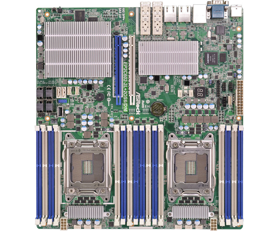 Asrock EP2C602-2L+2OS6/D16 motherboard Intel® C602 LGA 2011 (Socket R) SSI EEB