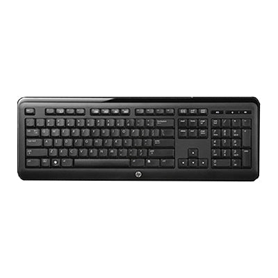HP 643690-DE1 keyboard USB Arabic Black