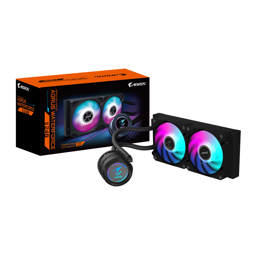 GIGABYTE AORUS WATERFORCE II 240 AIO Liquid CPU Cooler
