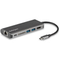 StarTech.com USB C Multiport Adapter, Portable USB-C Dock to 4K HDMI, 2-pt USB 3.0 Hub, SD/SDHC, GbE, 100W PD Pass-Through - USB Type-C/Thunderbolt 3 - REPLACED BY DKT30CSDHPD3