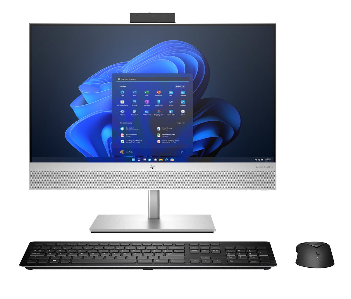 HP EliteOne 840 G9 Intel� CoreT i7 i7-14700 60.5 cm (23.8") 1920 x 1080 pixels Touchscreen All-in-One PC 16 GB DDR5-SDRAM 512 GB SSD Windows 11 Pro Wi-Fi 7 (802.11be) Silver