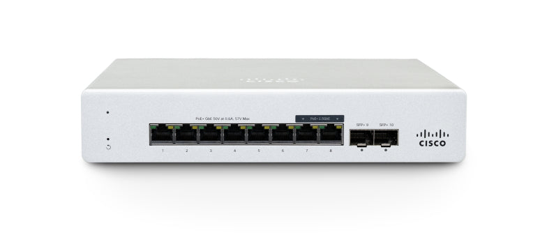 Cisco Meraki MS130 Managed Gigabit Ethernet (10/100/1000) Power over Ethernet (PoE) 1U Aluminium