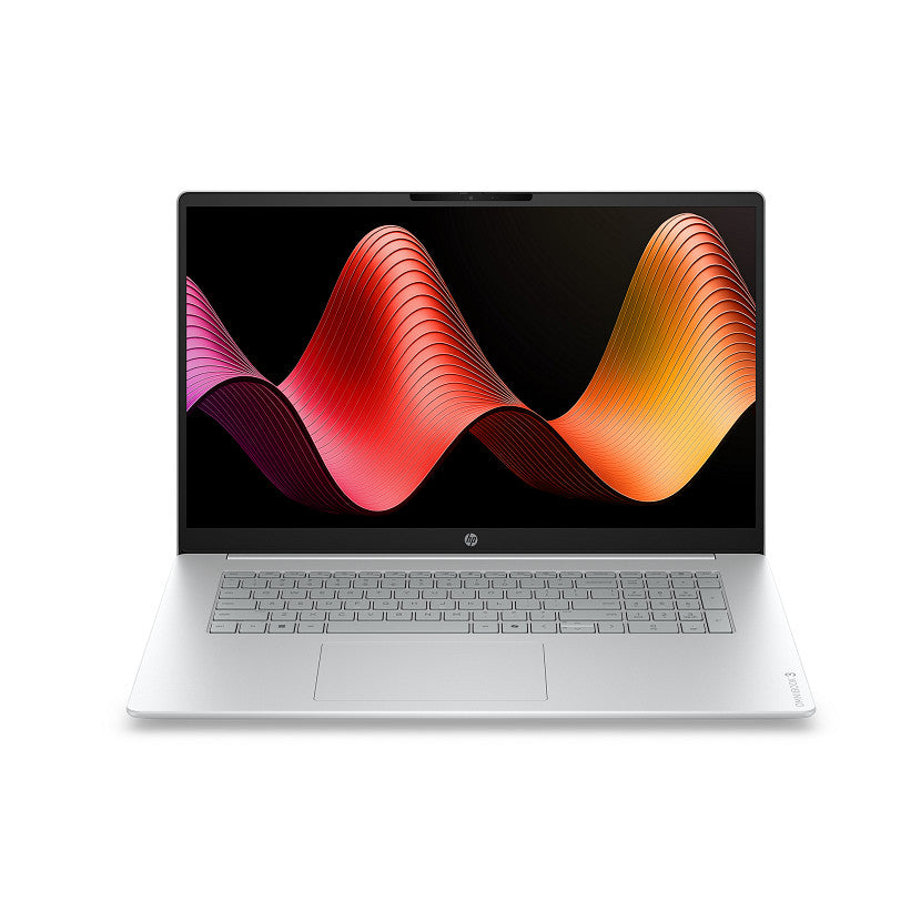 HP OmniBook 3 Laptop 17-dk0004nax Intel Core 3 100U 43.9 cm (17.3") HD+ 8 GB DDR5-SDRAM 512 GB SSD Wi-Fi 6 (802.11ax) FreeDOS Grey, Silver