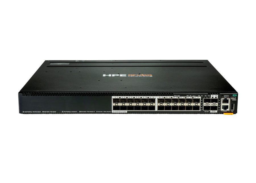 HPE Aruba Networking CX 6300M 24p SFP 1G 2p SFP56 50G 2p SFP28 25G MACsec TAA Switch