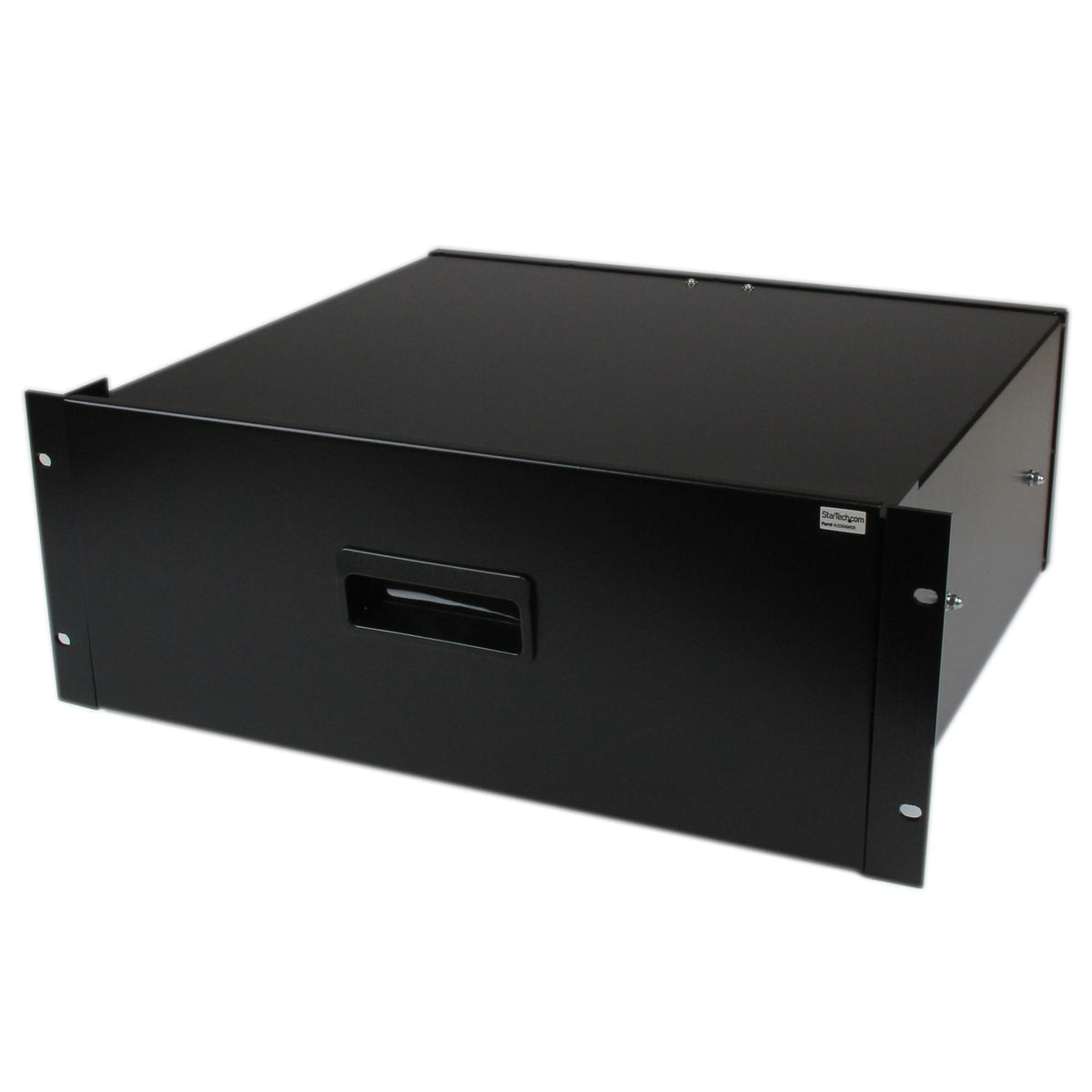 StarTech.com 4U Rack Mount Drawer - 55 lb (25 kg) - 4U Steel Storage Rack Drawer for 19" AV / Sever / Network Equipment Rack or Cabinet