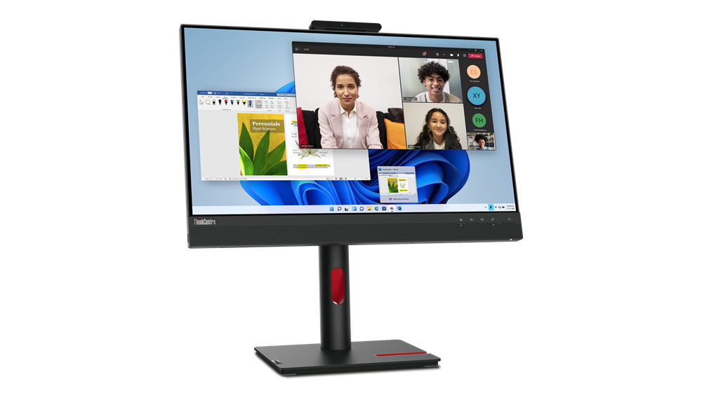 Lenovo ThinkCentre Tiny-In-One 24 computer monitor 60.5 cm (23.8") 1920 x 1080 pixels Full HD LED Touchscreen Black