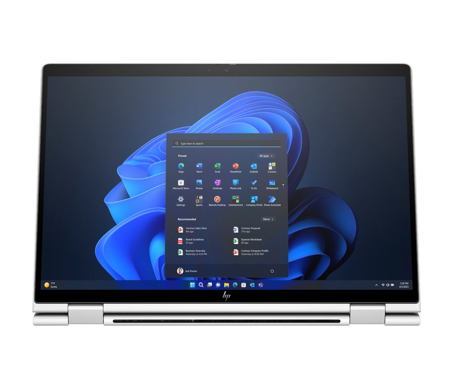 HP Elite x360 1040 G11 Intel Core Ultra 5 125H Hybrid (2-in-1) 35.6 cm (14") Touchscreen WUXGA 16 GB LPDDR5x-SDRAM 512 GB SSD Wi-Fi 7 (802.11be) Windows 11 Pro AI PC Silver