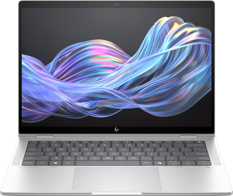 HP EliteBook X Flip G1i 14 inch Notebook Next Gen AI PC Wolf Pro Security Edition Copilot+ PC Intel Core Ultra 7 258V Hybrid (2-in-1) 35.6 cm (14") Touchscreen WUXGA 32 GB LPDDR5x-SDRAM 512 GB SSD Wi-Fi 7 (802.11be) Windows 11 Pro Silver