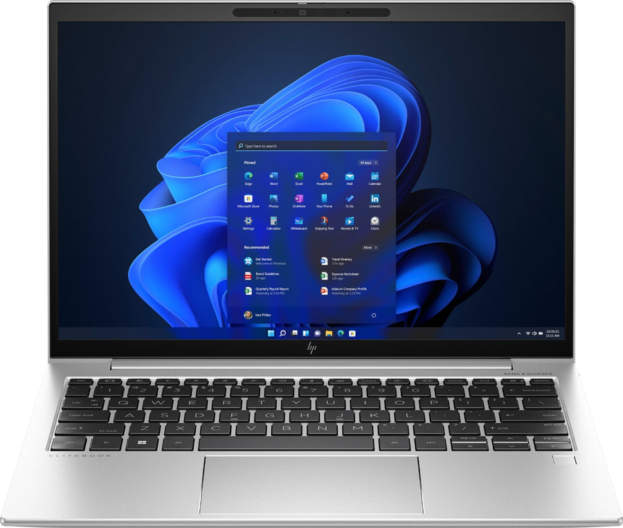 HP EliteBook 830 G10 Intel® Core™ i5 i5-1335U Laptop 33.8 cm (13.3") WUXGA 8 GB LPDDR5-SDRAM 256 GB SSD Wi-Fi 6E (802.11ax) Windows 11 Pro Silver