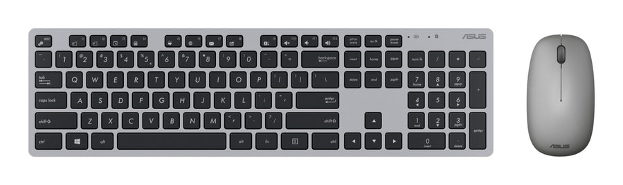 ASUS W5000 keyboard Mouse included Office RF Wireless Grey