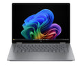 HP OmniBook X FlipNGAI 14-fk0004na Copilot+ PC AMD RyzenT AI 5 340 Hybrid (2-in-1) 35.6 cm (14") Touchscreen 2K 16 GB LPDDR5x-SDRAM 512 GB SSD Wi-Fi 7 (802.11be) Windows 11 Home Silver