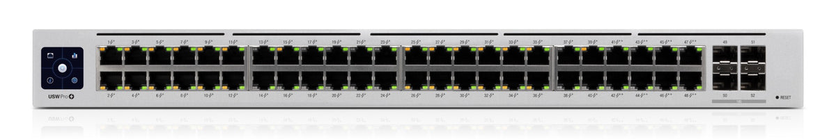 Ubiquiti UniFi Pro 48 PoE Managed L2/L3 Gigabit Ethernet (10/100/1000) Power over Ethernet (PoE) 1U Silver