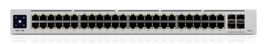 Ubiquiti UniFi Pro 48 PoE Managed L2/L3 Gigabit Ethernet (10/100/1000) Power over Ethernet (PoE) 1U Silver