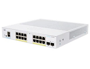 Cisco CBS250-16P-2G-UK-RF network switch Managed L2/L3 Gigabit Ethernet (10/100/1000) Silver