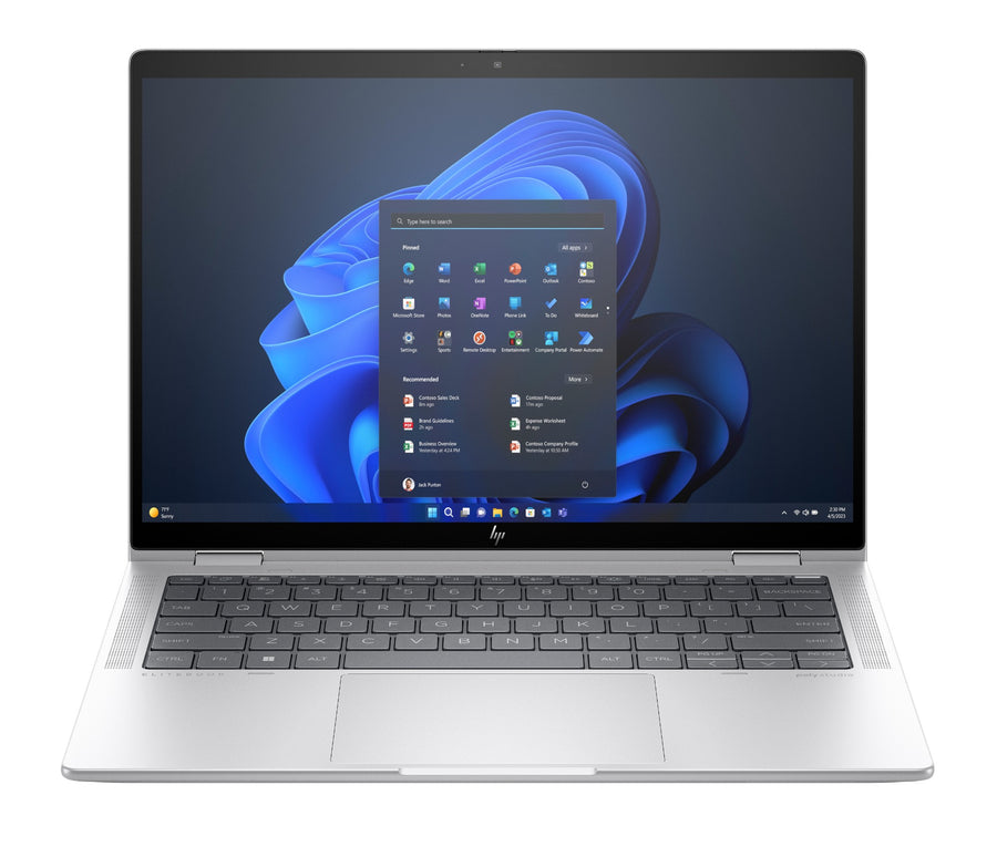 HP Elite x360 1040 G11 Intel Core Ultra 7 155H Hybrid (2-in-1) 35.6 cm (14") Touchscreen 2.8K 32 GB LPDDR5x-SDRAM 1 TB SSD Wi-Fi 7 (802.11be) Windows 11 Pro AI PC Silver