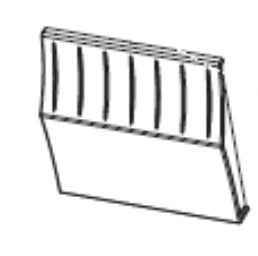 Zebra P1058930-007 printer/scanner spare part Front panel 1 pc(s)
