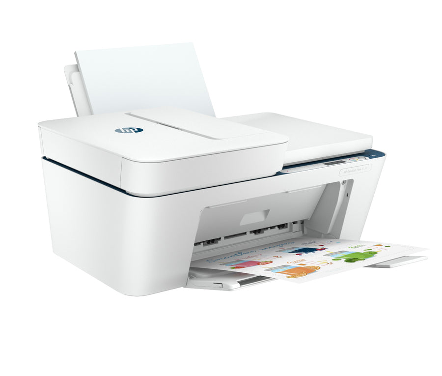HP DeskJet Plus 4130 Wireless All-in-One Color Printer, Instant Ink; Copier, Scanner