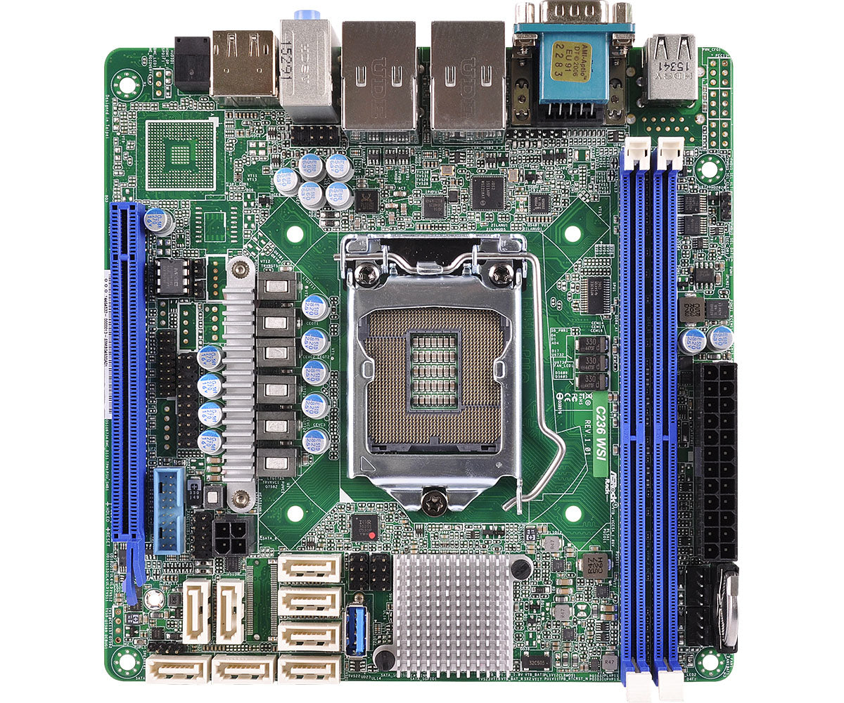 Asrock C236 WSI motherboard Intel® C236 LGA 1151 (Socket H4) Mini-ITX
