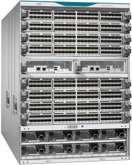 Cisco MDS 9710 Managed Gigabit Ethernet (10/100/1000) Grey