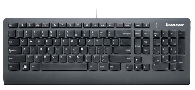IBM Slim USB, RO keyboard Office Romanian Black