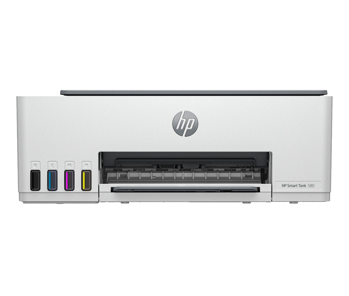 HP Smart Tank 585 All-in-One Printer, Home and home office, Print, copy, scan, Wireless; High-volume printer tank; Print from phone or tablet; Scan to PDF
