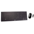 HP 628688-251 keyboard Mouse included RF Wireless Russian Black