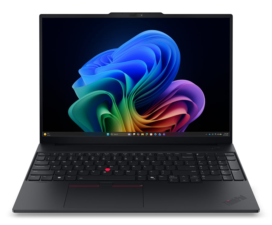 Lenovo ThinkPad E16 Gen 4 (AMD) Copilot+ PC AMD Ryzen™ AI 7 345 Laptop 40.6 cm (16") WUXGA 32 GB DDR5-SDRAM 512 GB SSD Wi-Fi 7 (802.11be) Windows 11 Pro German Black