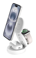 Belkin WIZ034KQWH mobile device charger Headset, Smartphone, Smartwatch White USB Wireless charging Fast charging Indoor