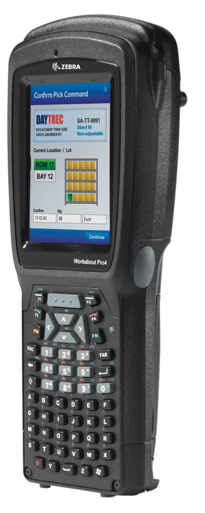 Motorola WAP4 LONG ALPHA NUM CE 6.0 EN 802.11 handheld mobile computer 9.4 cm (3.7") 640 x 480 pixels Touchscreen 526 g Black