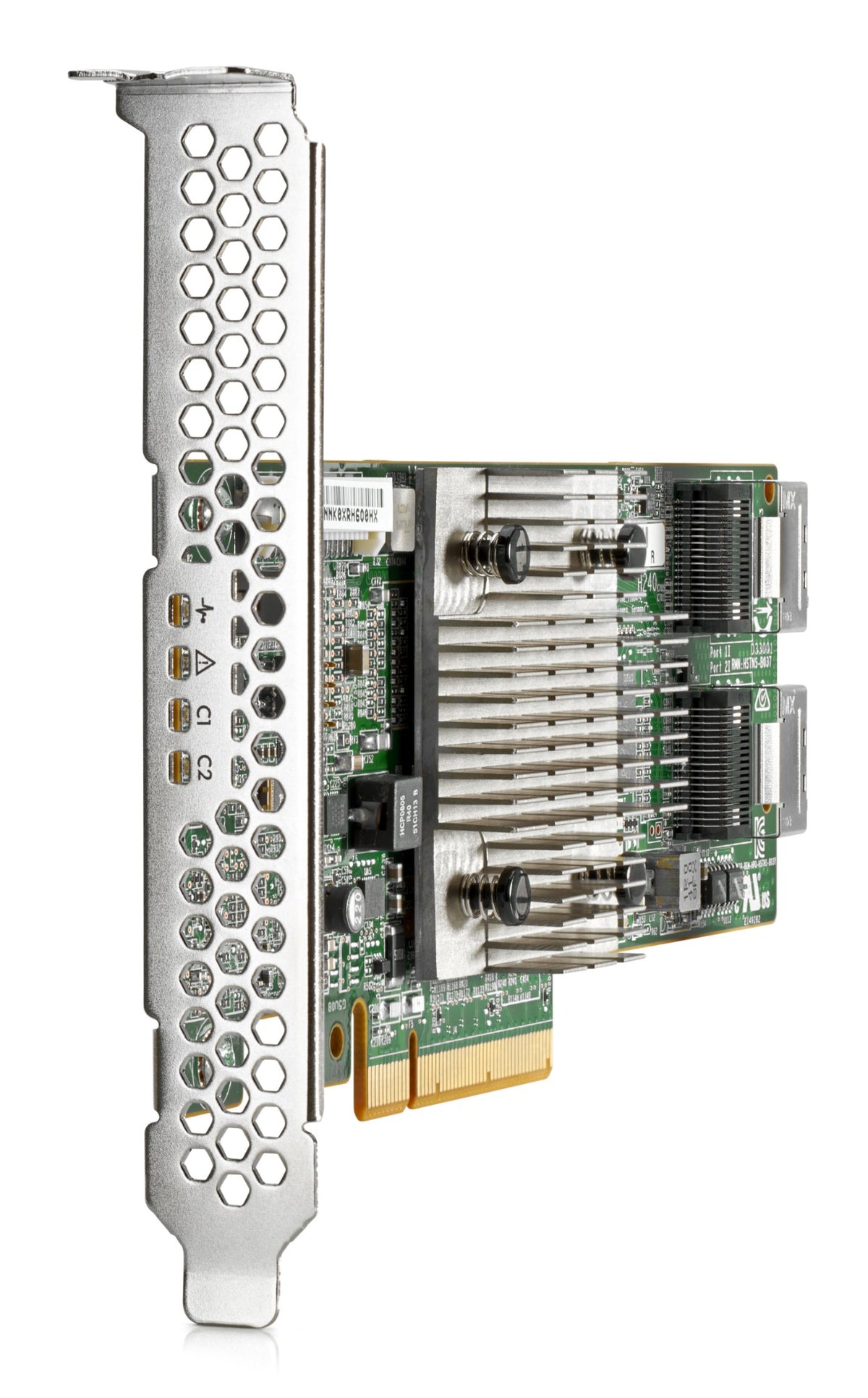 HPE H240 12Gb 2-ports Int Smart Host Bus Adapter RAID controller PCI Express x8 3.0 12 Gbit/s
