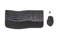 HP 680 Comfort Dual-Mode and Mouse Combo keyboard Mouse included Home RF Wireless + Bluetooth AZERTY Belgian Black