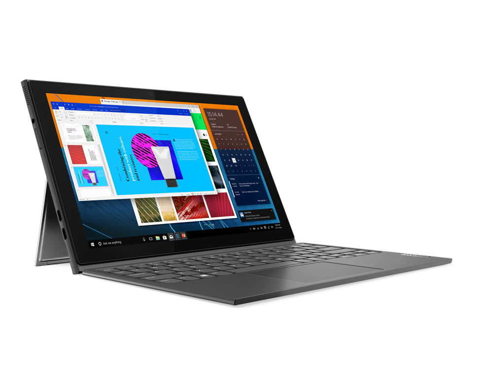 Lenovo IdeaPad Duet 3 10IGL5 Intel® Celeron® N N4020 Hybrid (2-in-1) 26.2 cm (10.3") Touchscreen WUXGA 4 GB DDR4-SDRAM 64 GB eMMC Wi-Fi 5 (802.11ac) Windows 10 Pro Grey French
