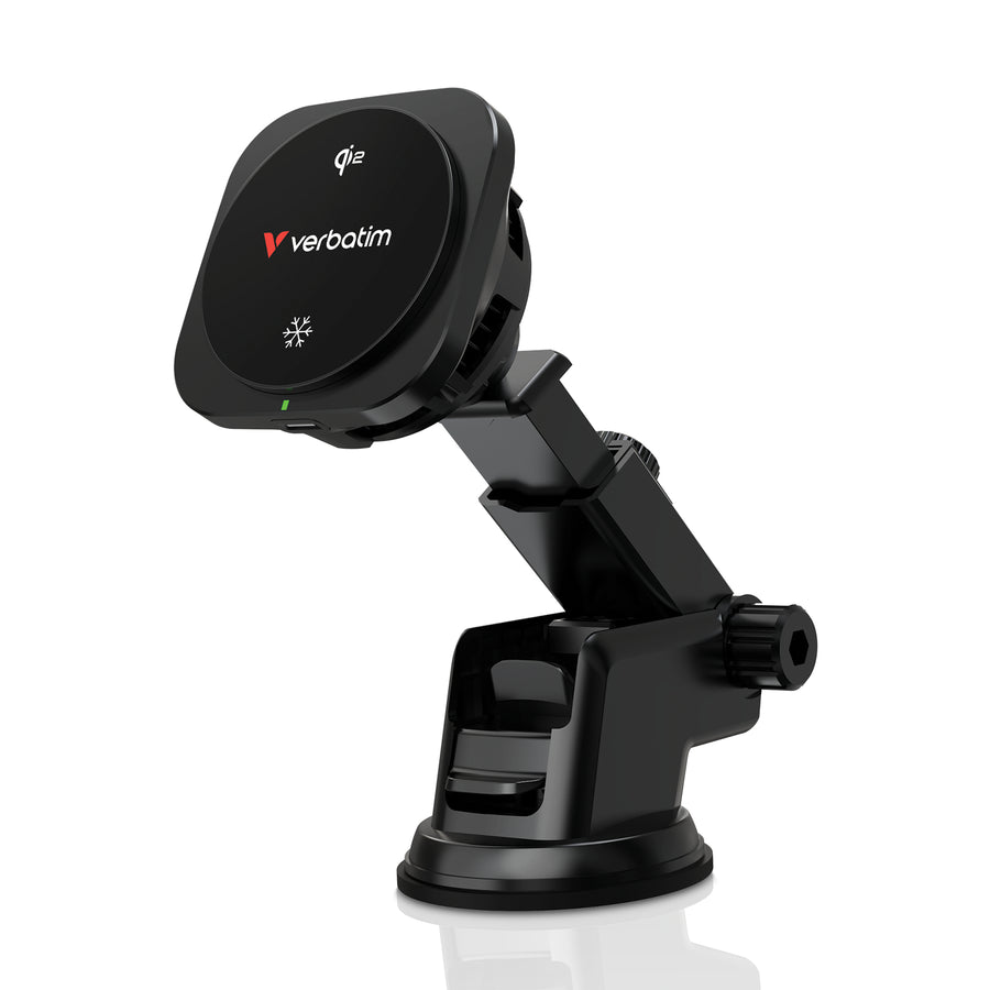 Verbatim Charge 'n' Drive Qi2 Magnetic Wireless Car Charger