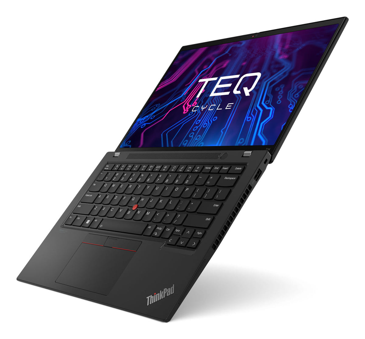 Teqcycle Lenovo ThinkPad T14 G3 Intel® Core™ i7 i7-1265U Laptop 35.6 cm (14") WUXGA 32 GB DDR4-SDRAM 256 GB SSD Windows 11 Pro Nordic Black