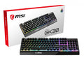 MSI Vigor GK30 keyboard Gaming USB QWERTY US International Black