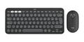 Logitech Pebble 2 Combo for Mac keyboard Mouse included Universal RF Wireless + Bluetooth QWERTY US International Graphite